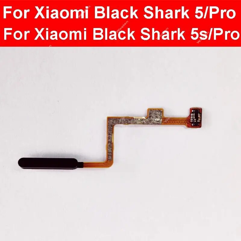 Гибкий кабель датчика отпечатков пальцев для Xiaomi Black Shark 5 5 Pro 5s 5s Pro Touch ID Гибкий кабель отпечатков пальцев Запасные части для ремонта, 5 5Pro 5s 5sPro