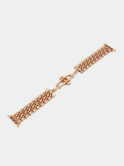 Ремешок металлический для Apple Watch 3,4,5,6,7,8SE, и Ultra, размер 42/44/45/49 мм — фото 1