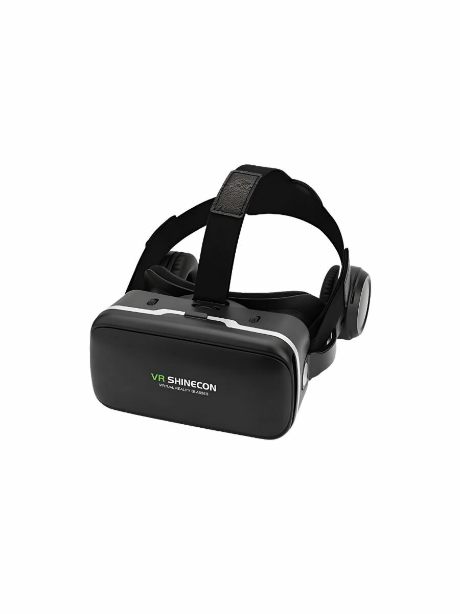 Очки виртуальной реальности VRSHINECON с наушниками, беспроводная синхронизация, bluetooth-джойстик