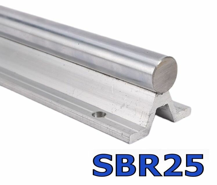 Цилиндрический рельс SBR25-1000