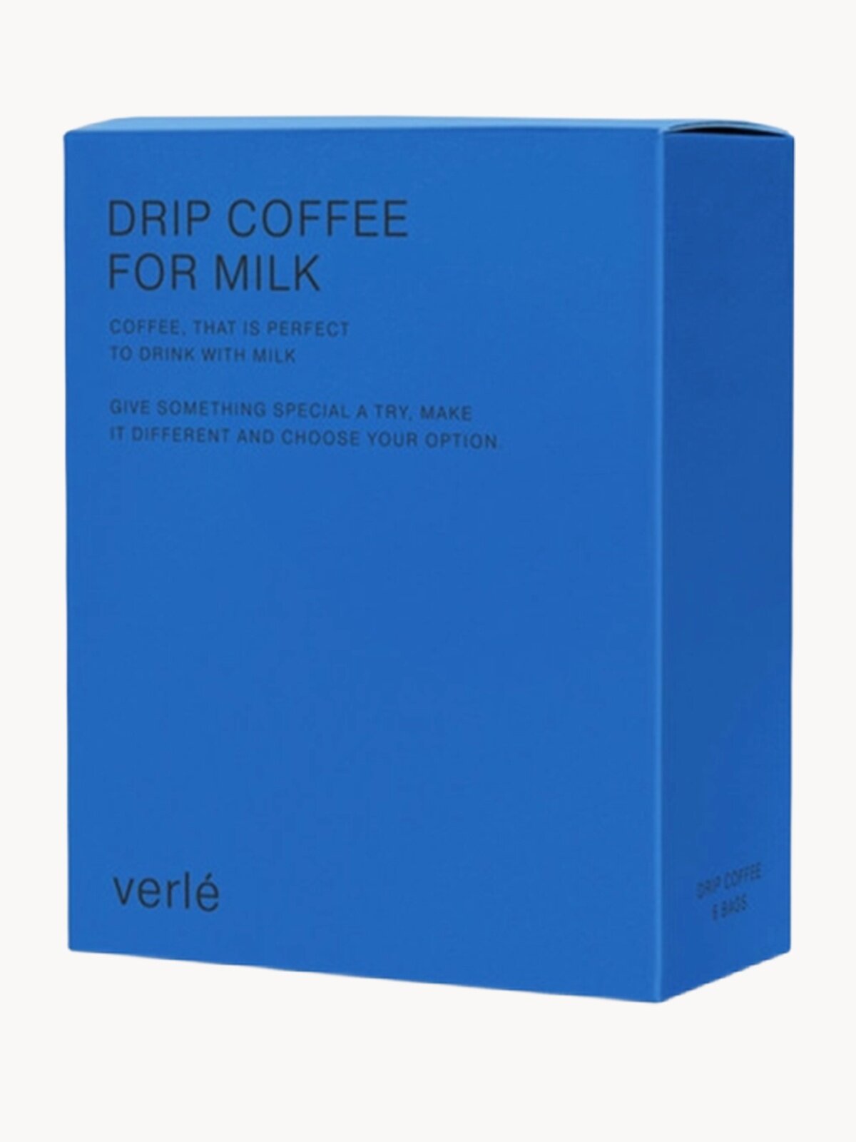 Кофе молотый в дрип-пакетах Verle DRIP BOX FOR MILK 6шт. * 12г.