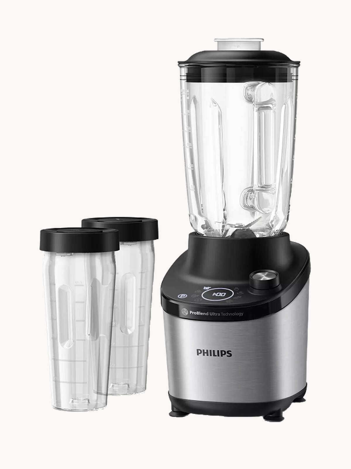 Стационарный блендер Philips HR3760/10, 12 скоростей, стекло, 2л