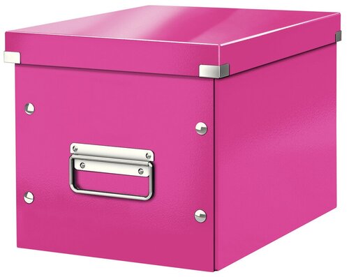 Короб Leitz Click&Store, куб, (M), розовый арт.61090023