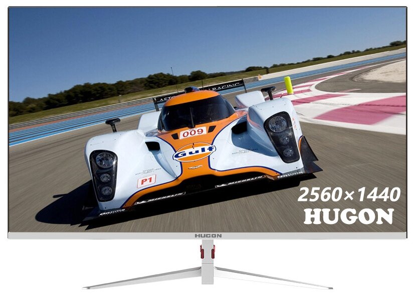 27 HUGON 27-дюймовый 2K чёрный TFT монитор 75Hz