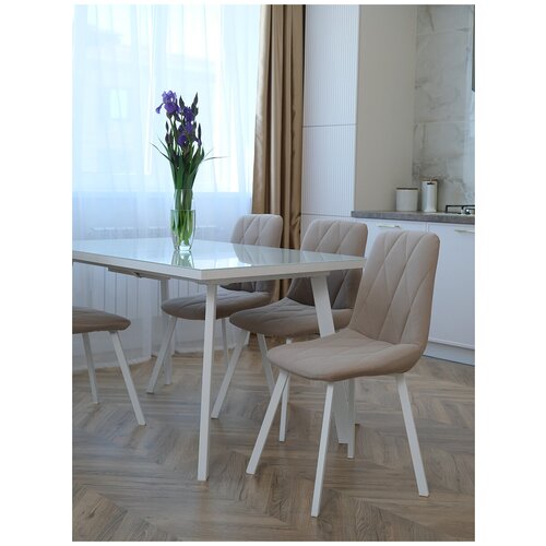 Мягкий стул со спинкой для кухни, гостиной, спальни, детской ROMBO