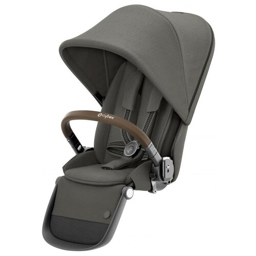 luddy walking baby artifact может сидеть наклоняться двусторонняя коляска складной амортизатор высокий пейзаж детский прогулочный артефакт Cybex Прогулочный блок Gazelle S Seat Unit (Soho Grey с дождевиком)
