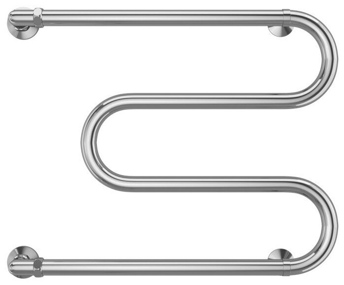 Полотенцесушитель для ванны Terminus водяной М-образный (1")600х500 из нержавеющей стали боковой тип подключения
