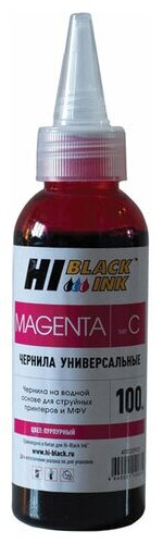 Чернила HI-BLACK для CANON (Тип C) универсальные пурпурные 0 1 л водные, 3 шт