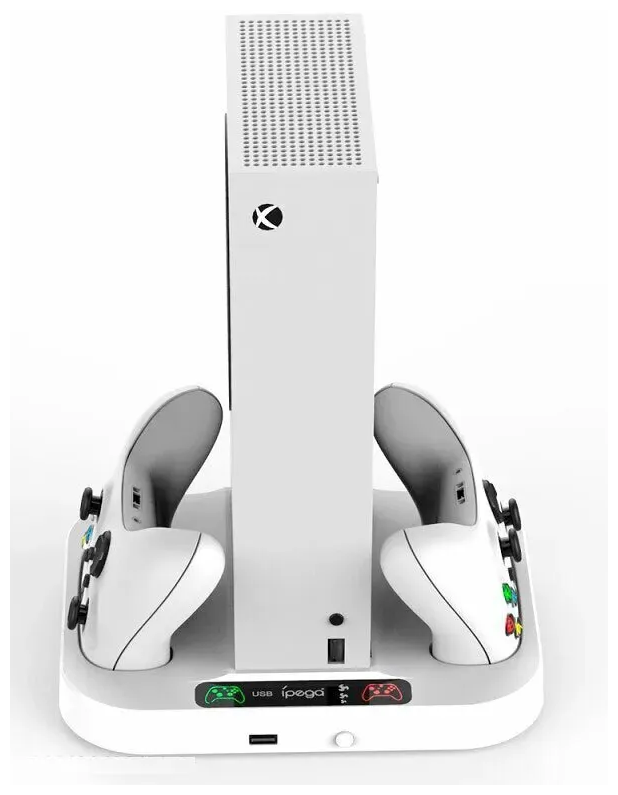 Многофункциональный стенд iPega для Xbox S серии + 2 аккумулятора 1400 мА — фото 1