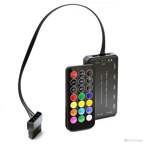 Контролер RGB CRC10 (6pin) вентилятор ginzzu rgb 12dr4