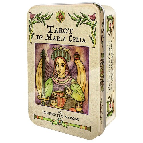 US Games Systems, Inc. Карты Таро: Tarot De Maria Celia In a Tin карты таро barbara walker in a tin