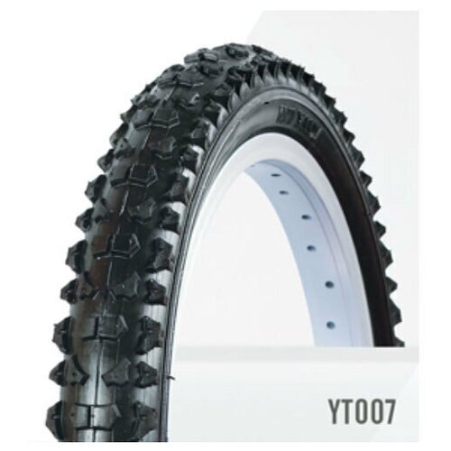 фото Покрышка trix 20"х 2.125 (57-406) txyt007, горная высокая, черная
