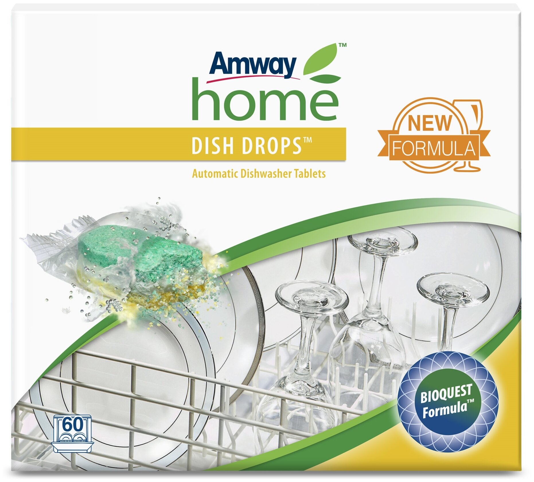 Таблетки для посудомоечной машины Amway Dish Drops таблетки