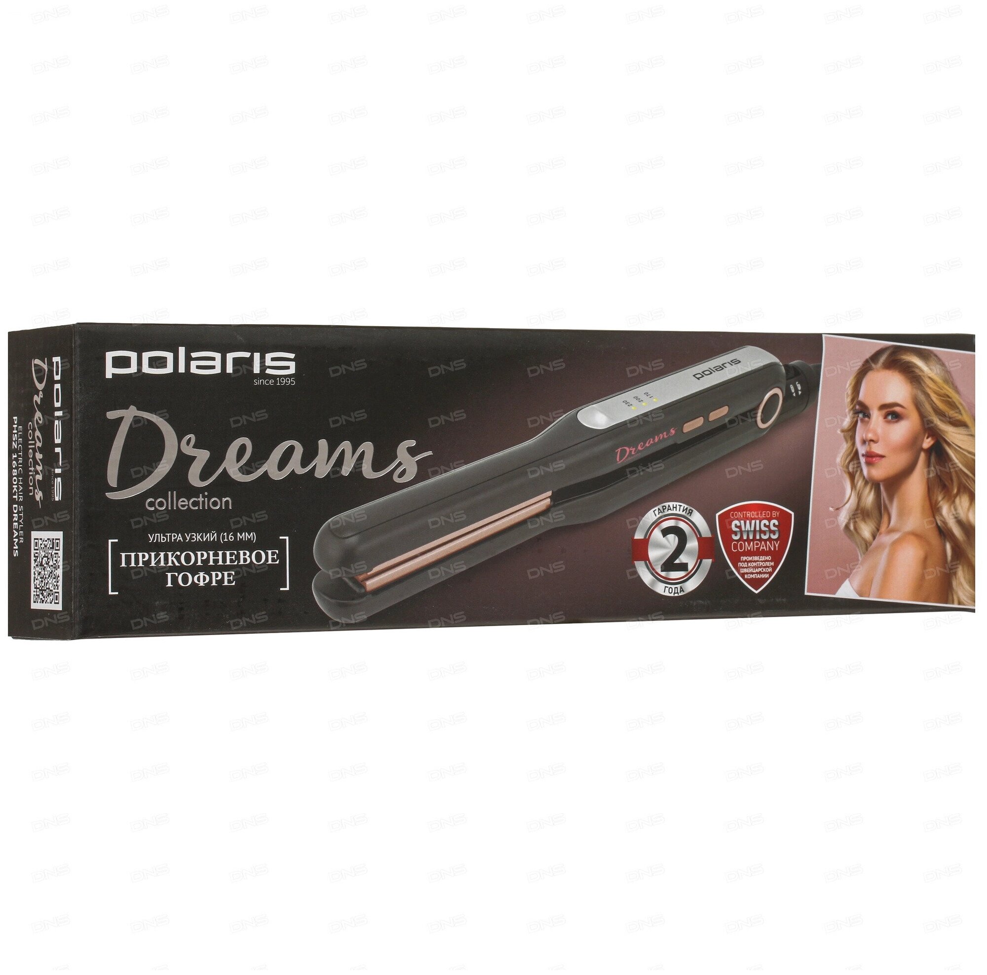 Стайлер для волос Polaris PHSZ 1680KT Dreams, 32 Вт