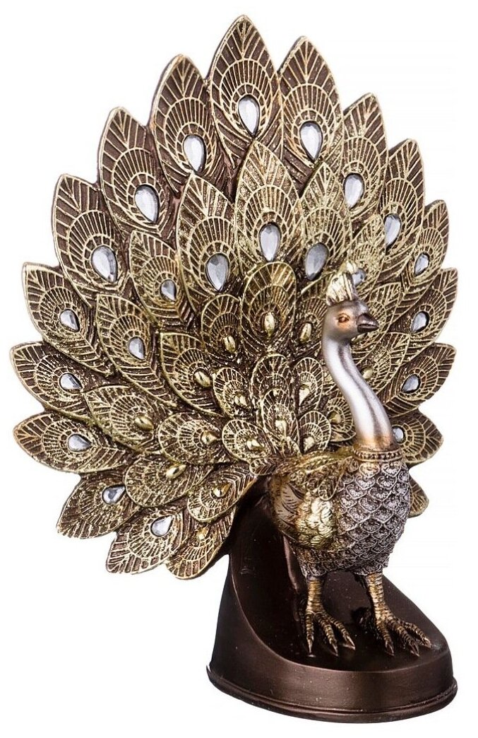 фото Фигурка Lefard Павлин 18,5х10х22 см Серия Махараджи (146-739)