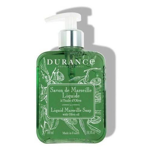 Жидкое мыло Durance Liquid Marseille Soap (олива) Мыло, 300 мл мыло жидкое durance жидкое мыло сменный блок с экстрактом оливы liquid marseille soap with olive oil