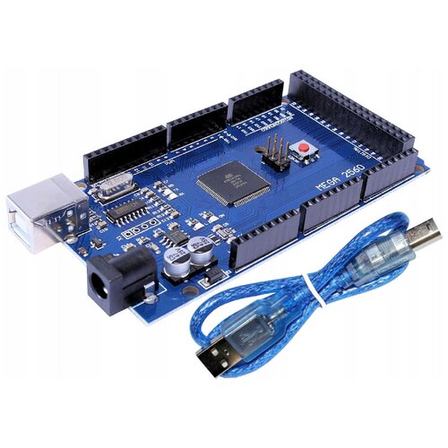 Контроллер Arduino Mega 2560 R3 + USB кабель