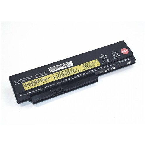 Аккумулятор (Батарея) для ноутбука Lenovo X230-4S1P (0A36305) 14.8V 2200mAh REPLACEMENT черная аккумулятор для ноутбука lenovo v4000 4s1p l14s4a01 14 4v 2200mah oem черная