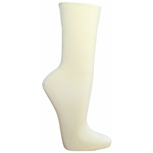 Женские носки ГАММА высокие, размер 23-25(36-40), белый