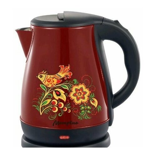 Чайник электр Матрёна ma-003 17 л сталь бордовый хохлома 108200₽