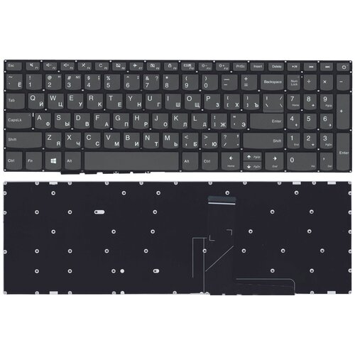 Клавиатура для ноутбука Lenovo IdeaPad 320-15ABR 520-15IKB черная новая русская клавиатура для lenovo 9623 330 15ikbr 330 17 330 17ast 330 17ikb 330 17ikbr 330 17ich 330s 330s 15