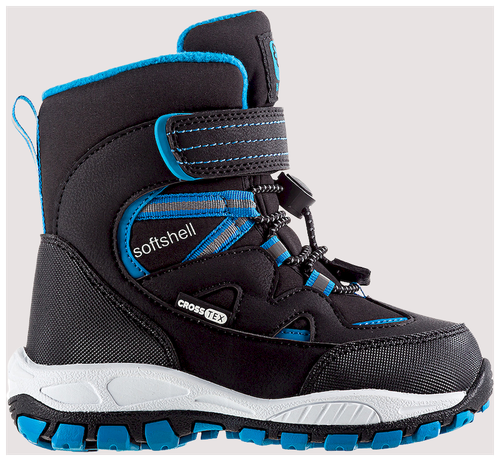 Ботинки Kakadu, зимние, на липучках, мембранные, размер 25, синий