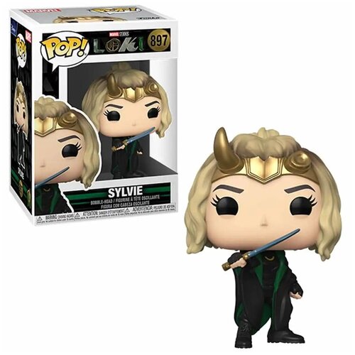 Фигурка Funko POP! Bobble: Marvel: Loki: Sylvie w/ Cape 55744