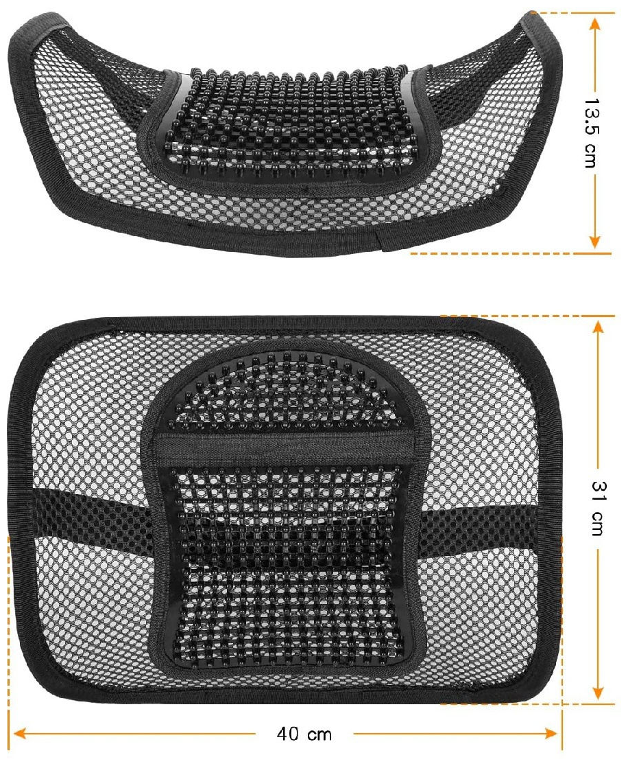 Ортопедическая подушка для сиденья авто, корректор осанки, поясничный упор на спинку кресла