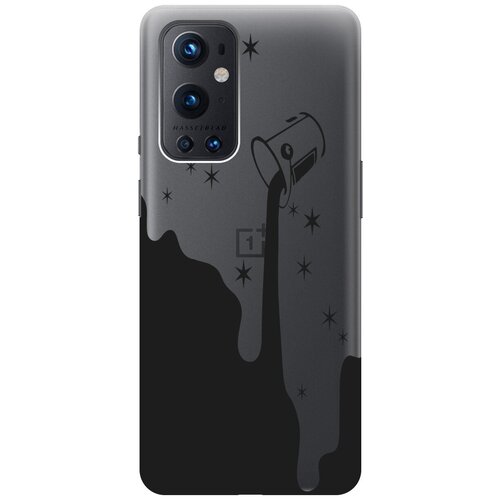 Силиконовый чехол с принтом Magic Paint для OnePlus 9 Pro / ВанПлюс 9 Про силиконовый чехол с принтом locked для oneplus 9 ванплюс 9