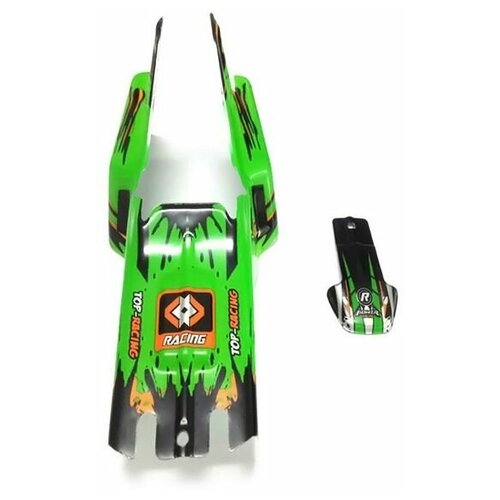 Корпус модели (зеленый) радиоуправляемый багги wltoys 4wd rtr масштаб 1 12 2 4g wlt 124010