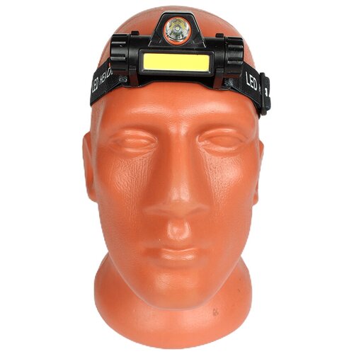 фото Фонарь налобный светодиодный акб usb 101 police