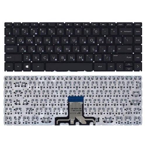 Клавиатура keyboard для ноутбука HP 240 G7 245 G7 246 G7 черная 1077₽