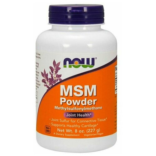 NOW M.S.M Pure Powder, 227 г