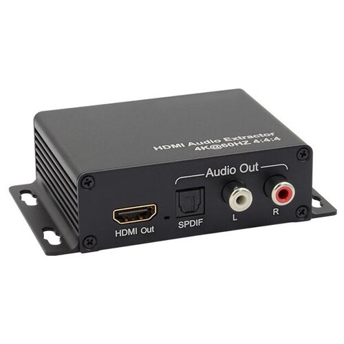 AV-BOX CE-CVAD Деэмбеддер (аналоговый стерео + оптический) HDMI 2.0 с полосой пропускания 18 Гбит/c