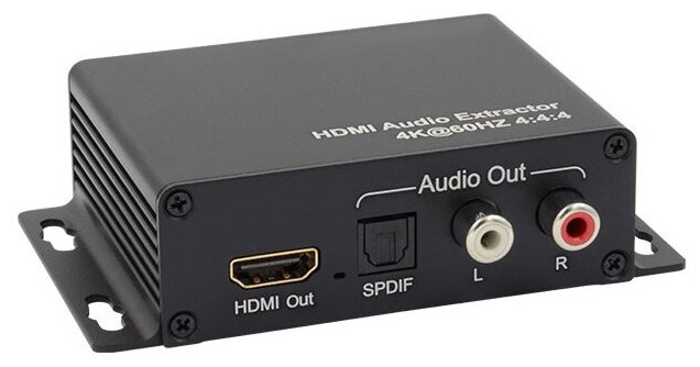 AV-BOX CE-CVAD Деэмбеддер (аналоговый стерео + оптический) HDMI 2.0 с полосой пропускания 18 Гбит/c