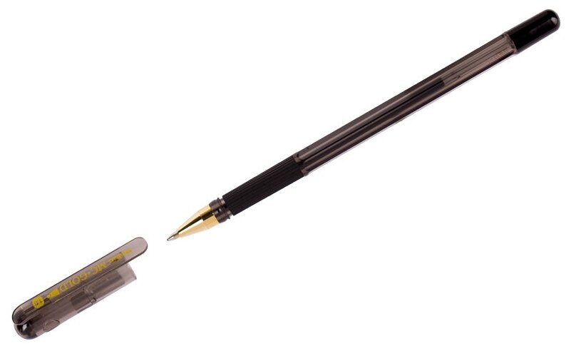 Ручка шариковая 1,0 "MC Gold" черная (BMC10-01) MunHwa - фото №2