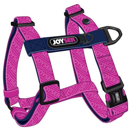 JOYSER 8017J Шлейка для собак Walk Base Step-in Harness S розовая 8