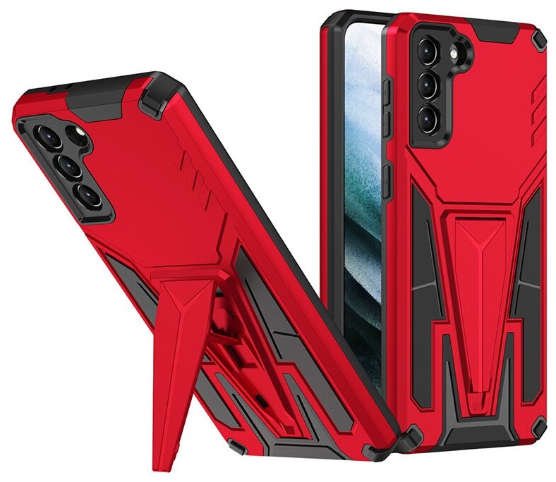 фото Чехол Rack Case для Samsung Galaxy S21 Plus красный