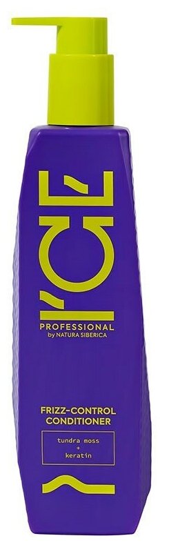 Кондиционер для волос ICE Professional Organic Salon Care Frizz-control Дисциплинирующий 250 мл.