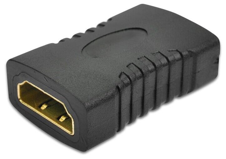 Адаптер HDMI-HDMI Cablexpert A-HDMI-FF 19F/19F золотые разъемы пакет