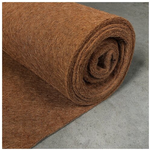 Кокосовое полотно для мульчирования, 5 × 1 м, «Мульчаграм»