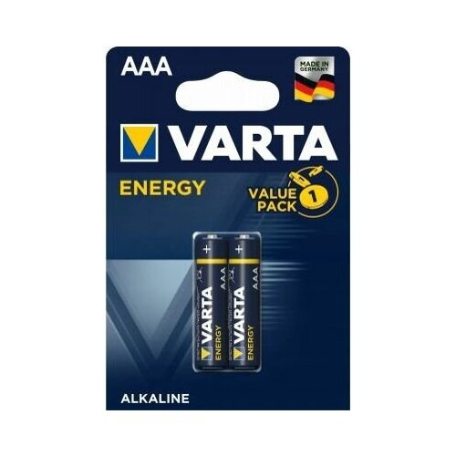 Батарейка Varta ENERGY LR03 AAA BL2 Alkaline 1.5V (4103)