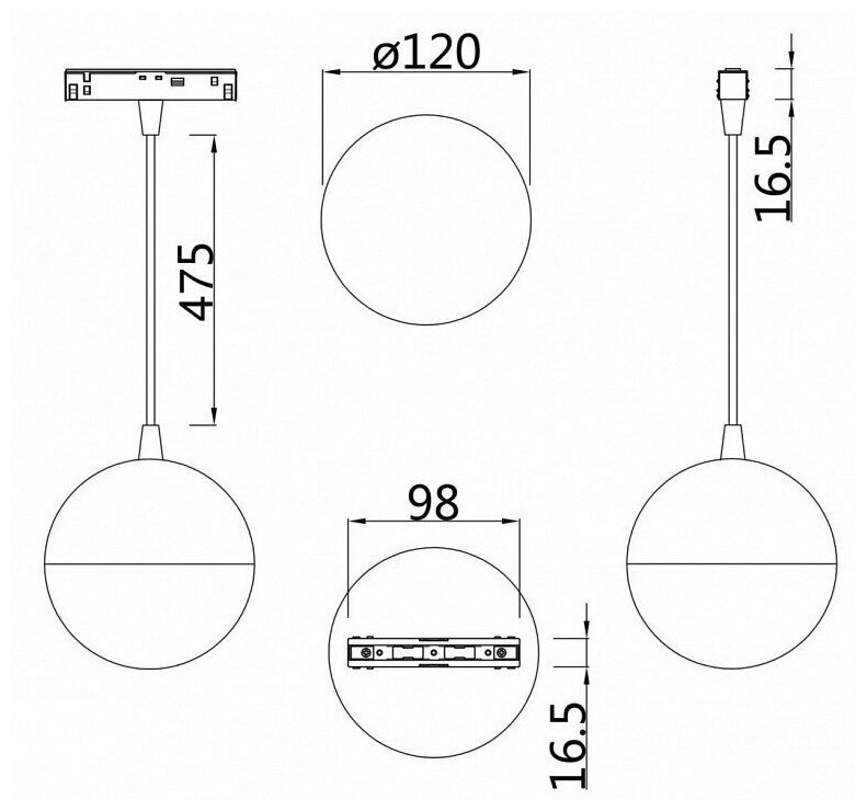 Трековый светильник Maytoni KIAT TR018-2-10W3K-W - фото №6