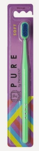 Изображение товара Зубная щетка Pure BY President Soft мягкая