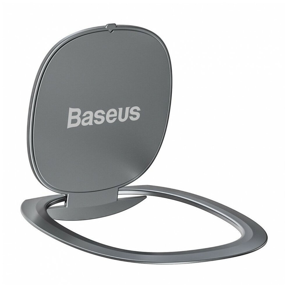 Невидимый держатель для телефона SUYB-0S Baseus Invisible phone ring holder Silver Серебро