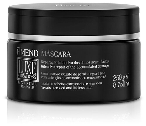 Amend Регенерирующая маска для восстановления поврежденных волос / Extreme Repair Mask Luxe Creations 250 мл