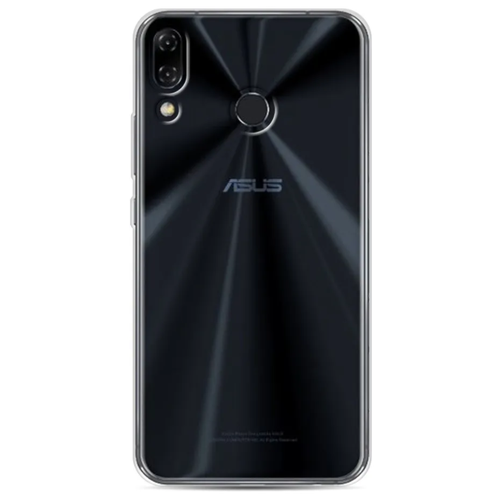 Чехол силиконовый для Asus Zenfone 5Z, ZS620KL, прозрачный