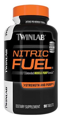 TWINLAB NITRIC FUEL - 90 таблеток