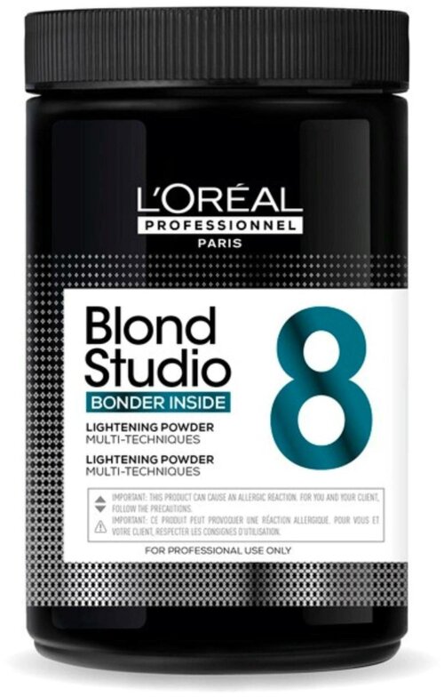 Пудра LOreal Professionnel Blond Studio Bonder Inside 8 для обесцвечивания волос, с бондингом, 500 г