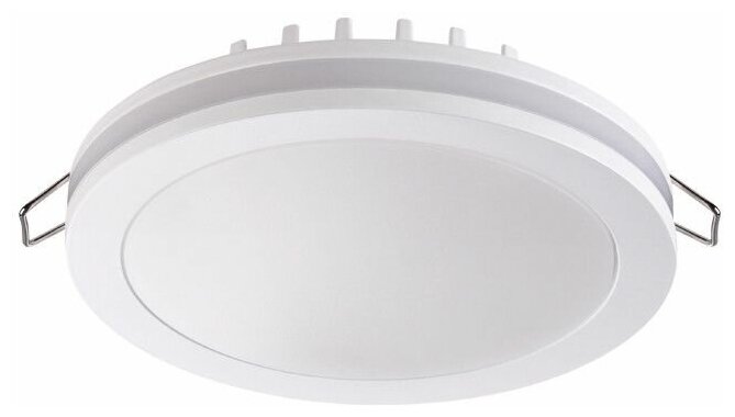 NOVOTECH 357963 SPOT NT19 270 белый Встраиваемый светильник IP20 LED 4000К 18W 200-260V KLAR